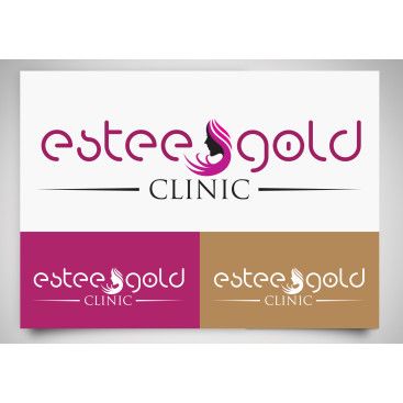 Estetik clinic merkezimize logo yarışmasına tasarımcı siliconvalley tarafından sunulan  tasarım 