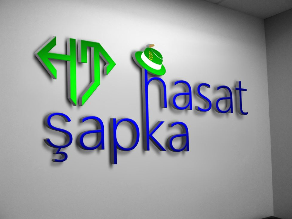 Tasarlayan / AEDENİZ /-Ht Hasat Şapka Logo çalışması