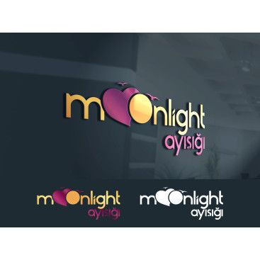 Ayışığı (Moonlight) logosunu arıyor yarışmasına tasarımcı serdarsozer tarafından sunulan  tasarım 