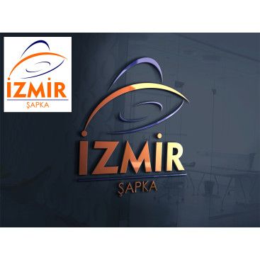İzmir Şapka Logo Tasarımı yarışmasına tasarımcı menesg tarafından sunulan  tasarım 