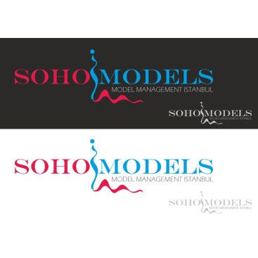 Model Ajansına Logo Tasarım yarışmasına tasarımcı arya tarafından sunulan  tasarım 