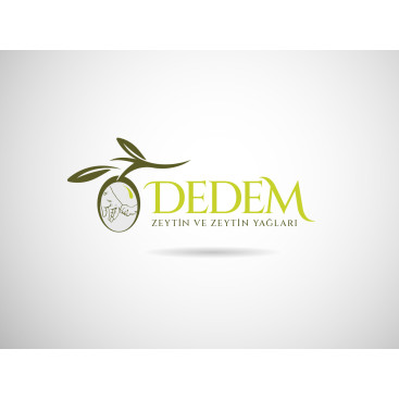 dedem zeytin ve zeytinyağlari için logo yarışmasına tasarımcı TARIKca tarafından sunulan  tasarım 