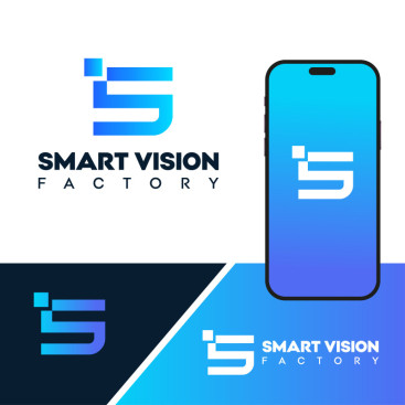 Smart Vision Factory için Logo Tasarımı yarışmasına tasarımcı MS™ tarafından sunulan  tasarım