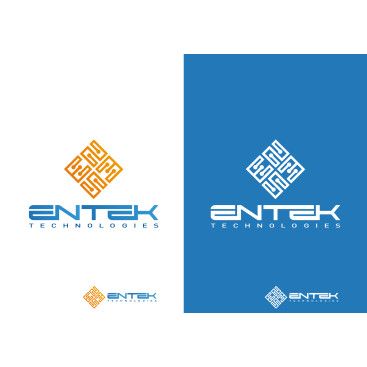 elektironik firma logosu yarışmasına tasarımcı Hello tarafından sunulan  tasarım 