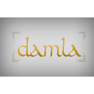 DAMLA Çikolata ve Şekerleme logo tasarım yarışmasına tasarımcı DirtyBlack tarafından sunulan  tasarım 