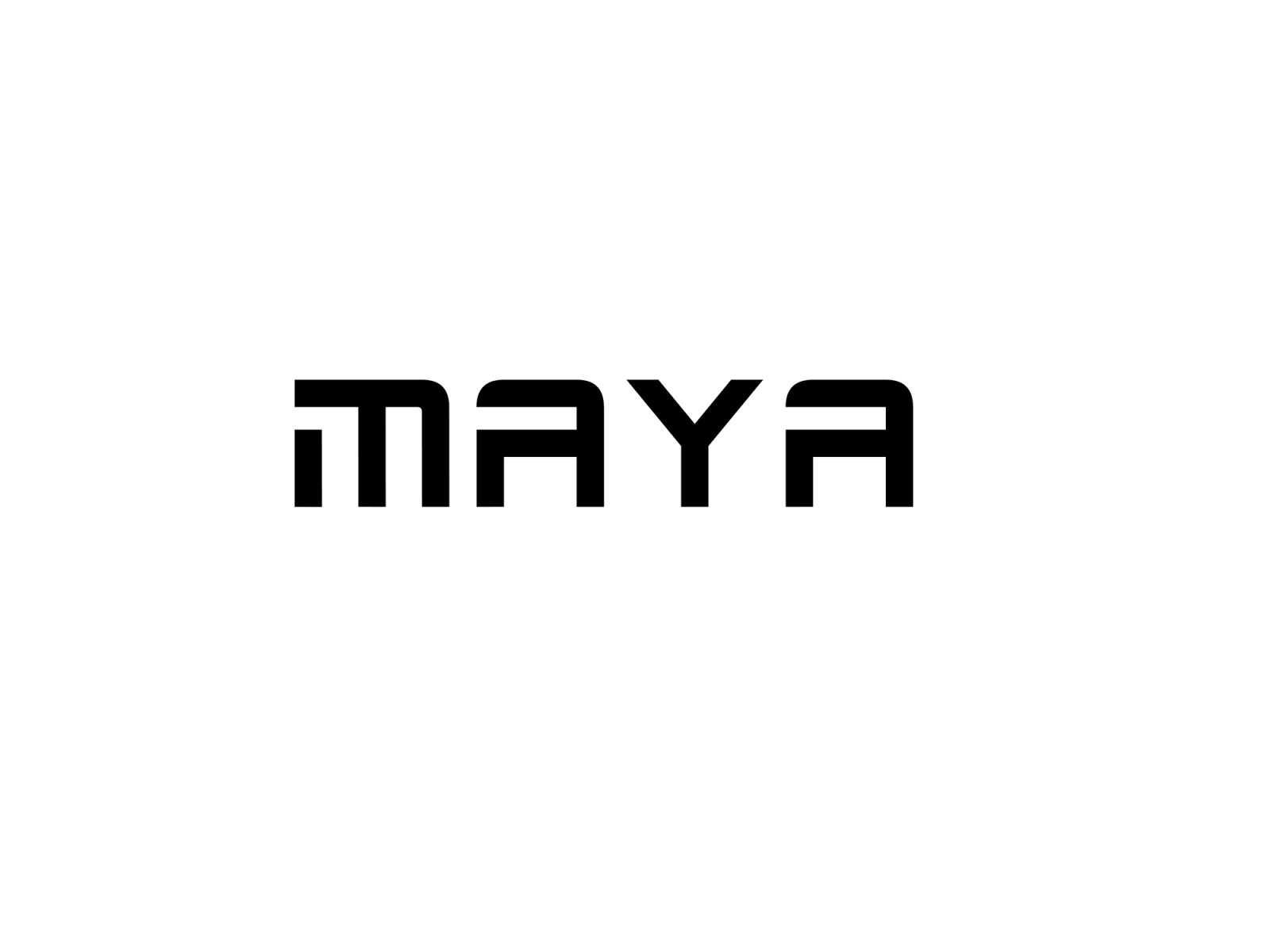 Tasarlayan KUMANOVAart-MAYA yazı karakteri ile bir inşaat proje