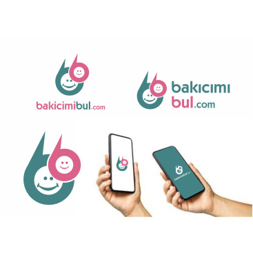 Bakıcı Bulma İlan Sitesine Logo Tasarımı yarışmasına tasarımcı endpoint tarafından sunulan  tasarım 