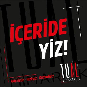 TUAL MİMARLIK - AFİŞ TASARIMI  yarışmasına tasarımcı DmtOztrk tarafından sunulan  tasarım 