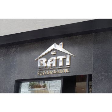 Gayrimenkul Firması İçin Logo  yarışmasına tasarımcı ASL REKLAM tarafından sunulan  tasarım 