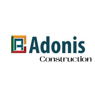 Adonis Construction Logo Tasarımı yarışmasına tasarımcı Finesse tarafından sunulan  tasarım 