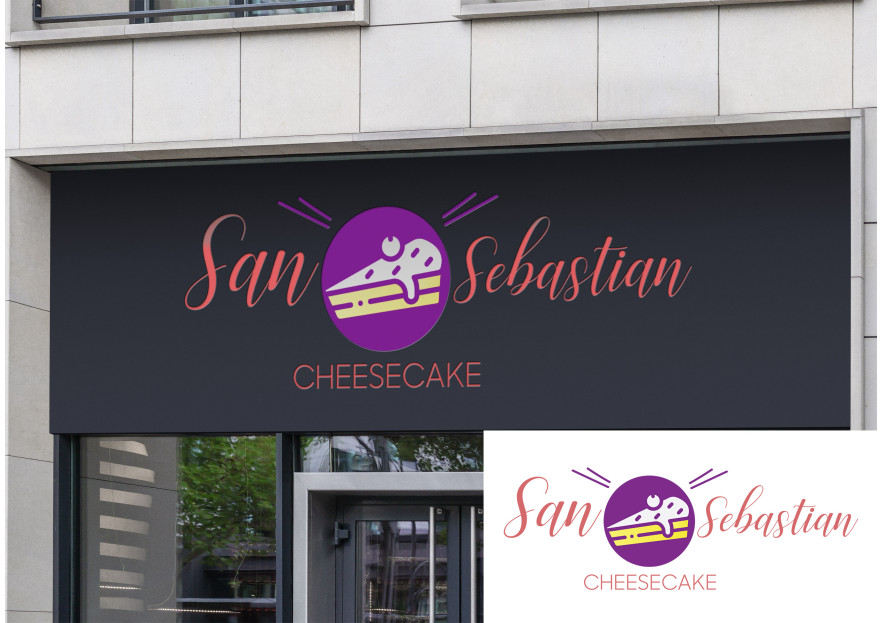 @San Sebastian Cheesecake yarışmasına tasarımcı Thomas Bewick tarafından sunulan  tasarım 