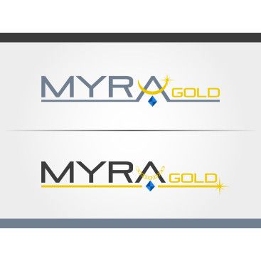 Myra Gold Kurumsal Kimlik Logosu yarışmasına tasarımcı volkanKocaman tarafından sunulan  tasarım 