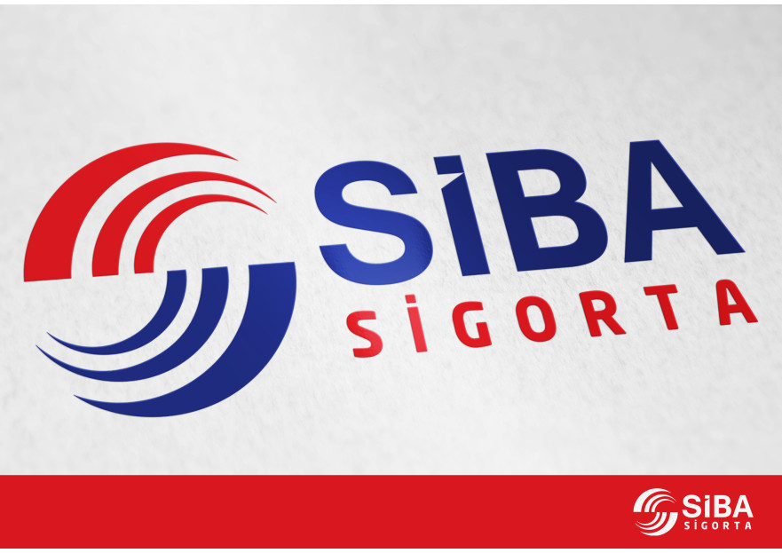 Siba Sigorta yeni logo tasarımı yarışmasına tasarımcı SantaCrea tarafından sunulan  tasarım 