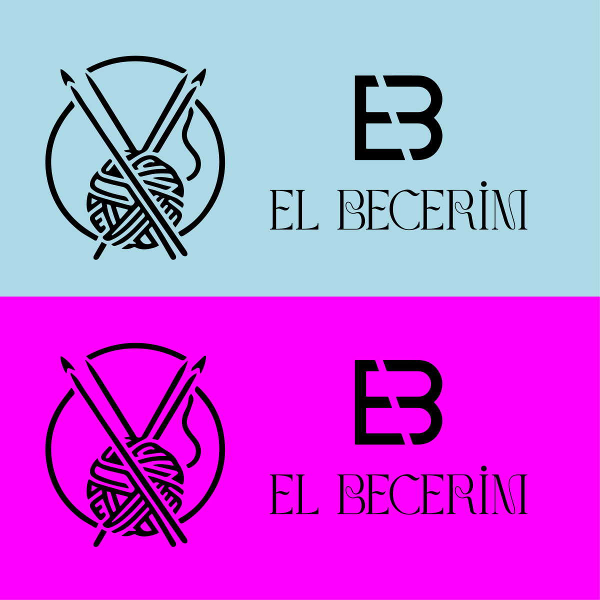 Tasarlayan ByOlric-Elbecerim Pazaryeri Marka Logo Tasarımı