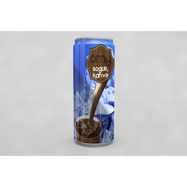 SOĞUK KAHVE AMBALAJ TASARIMI yarışmasına tasarımcı Sedat Muti tarafından sunulan  tasarım 