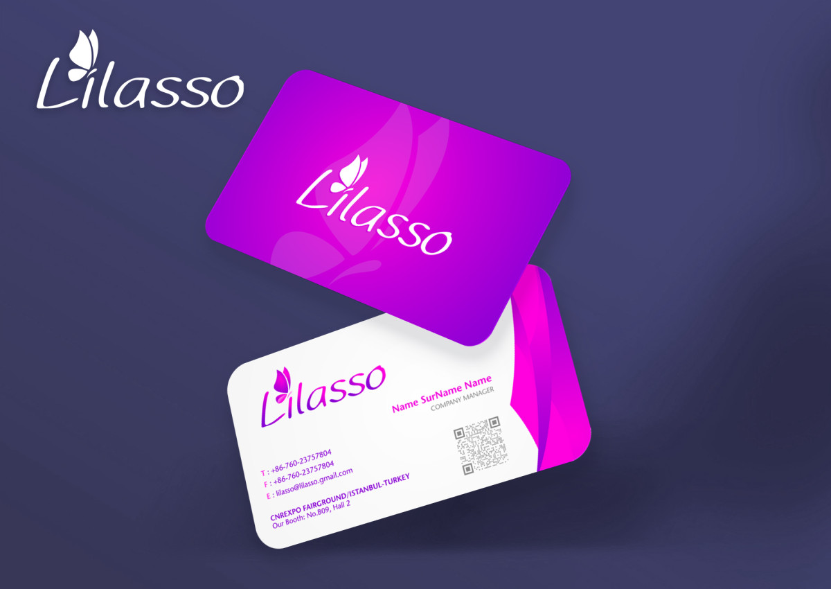 Tasarlayan grfkismail-''LİLASSO'' MARKASI İÇİN LOGO-KARTVİZİT