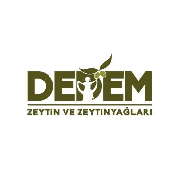 dedem zeytin ve zeytinyağlari için logo yarışmasına tasarımcı merter tarafından sunulan  tasarım 