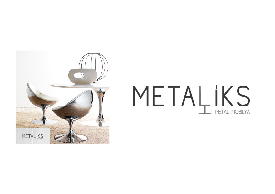 Metal Mobilya Tasarım Firmasına Logo yarışmasına tasarımcı SantaCrea tarafından sunulan  tasarım 
