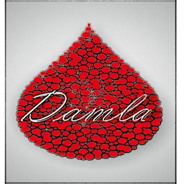 DAMLA Çikolata ve Şekerleme logo tasarım yarışmasına tasarımcı by_oskilyak tarafından sunulan  tasarım 