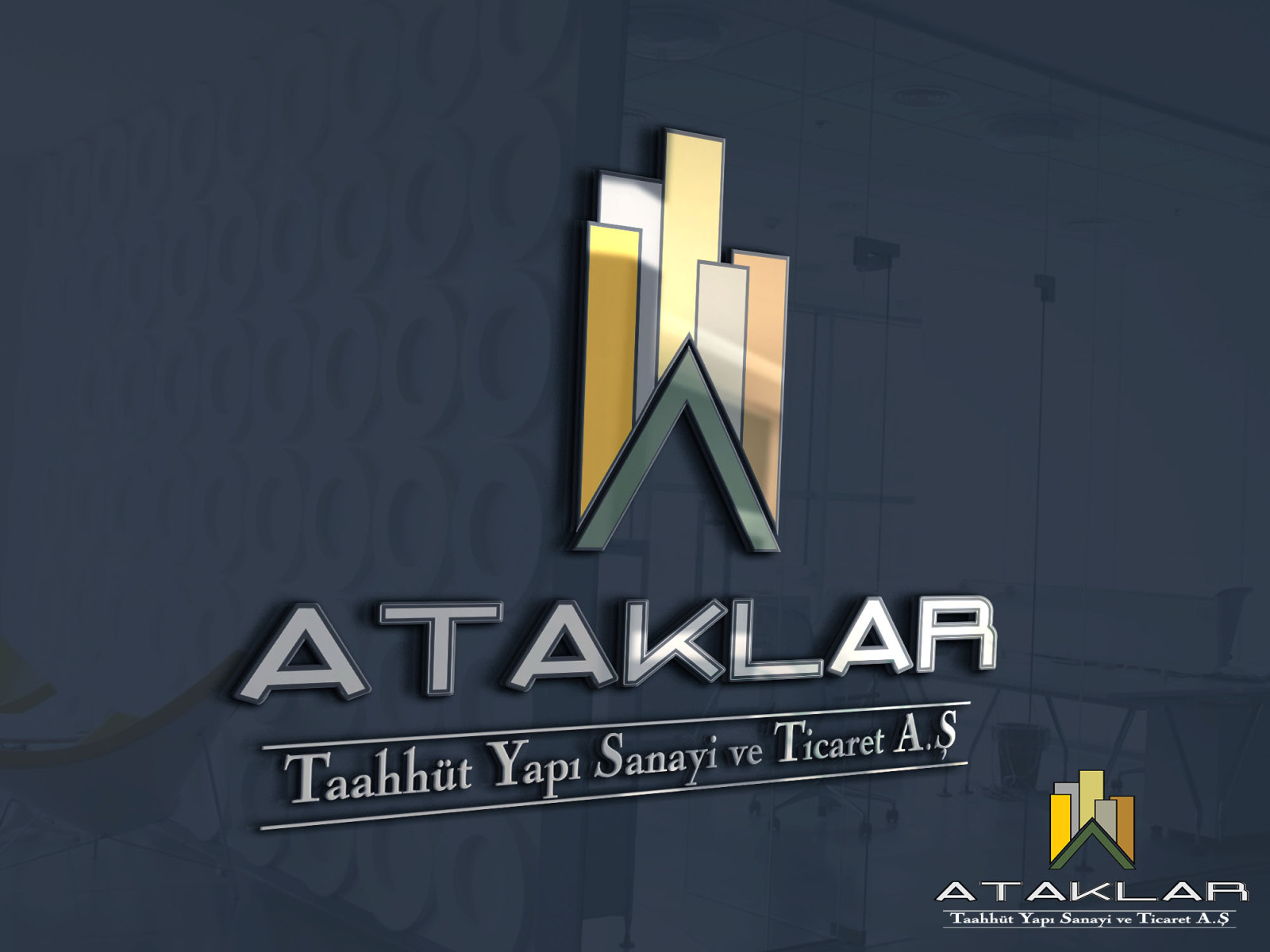 Tasarlayan Adnan ALTUN-inşaat firması için logo