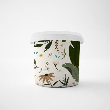 BİR ÇİÇEKTE SİZ YETİŞTİRİN yarışmasına tasarımcı X256 tarafından sunulan  tasarım 