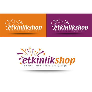 etkinlikshop.com logosunu arıyor yarışmasına tasarımcı RΛPİDO tarafından sunulan  tasarım 