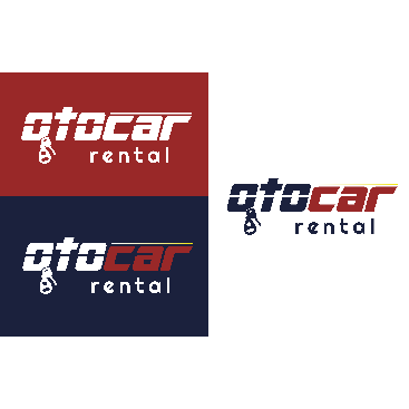 OTOCAR RENTAL LOGOSUNU ARIYOR yarışmasına tasarımcı Flu Medya™ tarafından sunulan  tasarım 