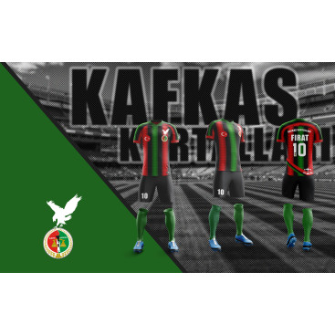 KARS BAROSU FUTBOL TAKIMI FORMA TASARIMI yarışmasına tasarımcı GÖKBÖRÜ tarafından sunulan  tasarım 