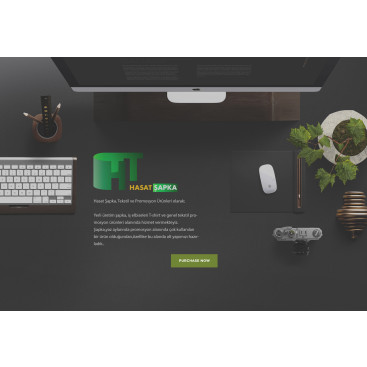 Ht Hasat Şapka Logo çalışması yarışmasına tasarımcı betulsevik tarafından sunulan  tasarım 