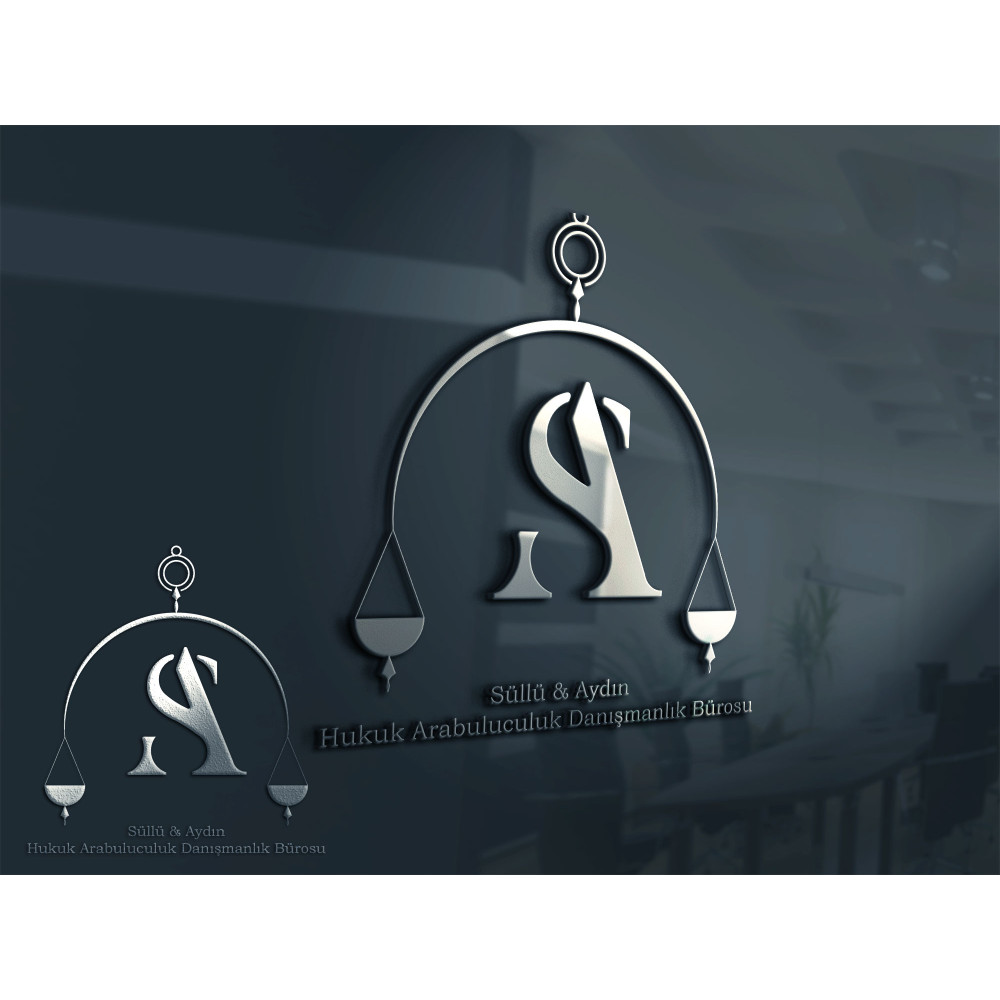 Hukuk Bürosu Logo Tasarımı yarışmasına Türkân Kavak tarafından girilen tasarım