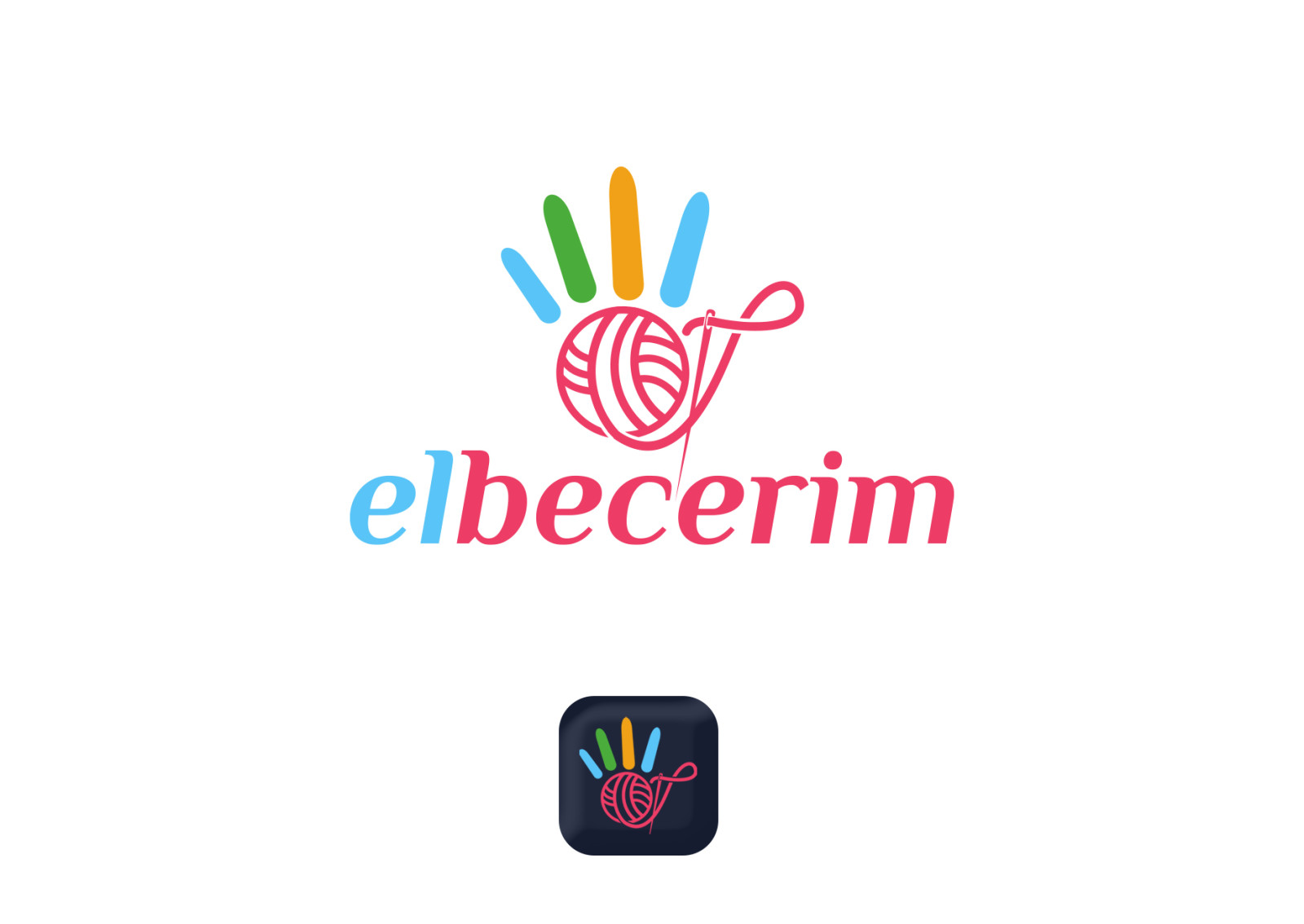 Tasarlayan grfkismail-Elbecerim Pazaryeri Marka Logo Tasarımı