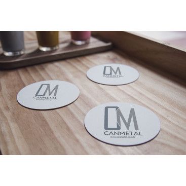 CANMETAL demir pazarlama logo ve kartviz yarışmasına tasarımcı Tasarimci35 tarafından sunulan  tasarım 