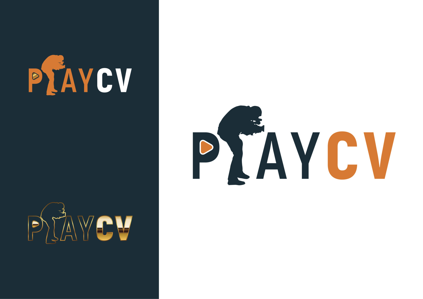 Tasarlayan grafikmen-Videolu CV platformu için logo tasarımı