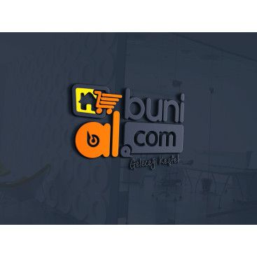 ALIŞVERİŞ SİTESİ İÇİN LOGO yarışmasına tasarımcı gizay grafik tarafından sunulan  tasarım 