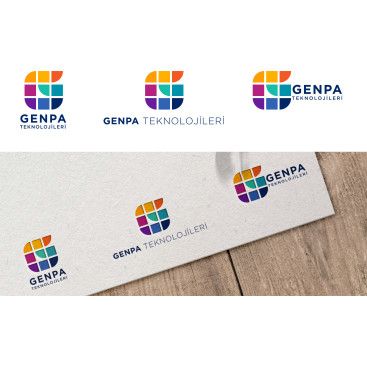 GENPA LOGOSUNU ARIYOR yarışmasına tasarımcı Bettyko tarafından sunulan  tasarım 