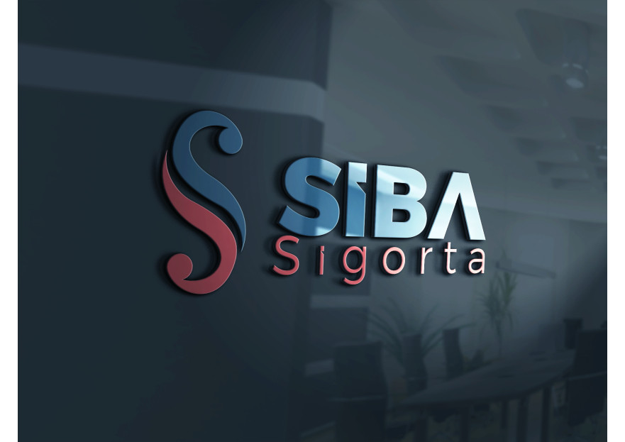 Siba Sigorta yeni logo tasarımı yarışmasına tasarımcı Muss tarafından sunulan  tasarım 