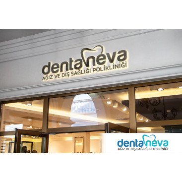 Diş kliniği için logo tasarımı yarışmasına tasarımcı emrhturhn tarafından sunulan  tasarım 