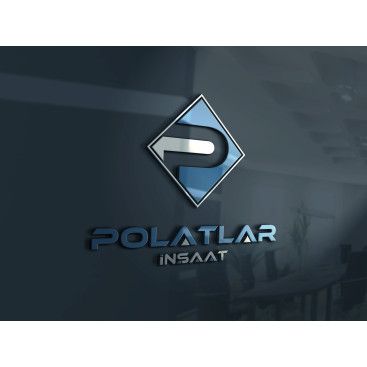 inşaat firmamıza prestijli logo tasarım yarışmasına tasarımcı Ahenk tarafından sunulan  tasarım 