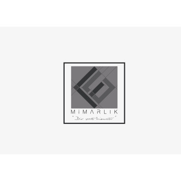 Mimarlık ofisi logo ve kartvizit tasarım yarışmasına tasarımcı DD Sanat™ tarafından sunulan  tasarım