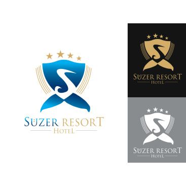 4 YILDIZLI HOTEL İÇİN LOGO ÇALIŞMASI yarışmasına tasarımcı grfkismail tarafından sunulan  tasarım 