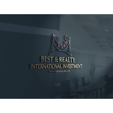 Uluslararası Emlak Sitesi Logo Arıyor yarışmasına tasarımcı Vezir tarafından sunulan  tasarım 