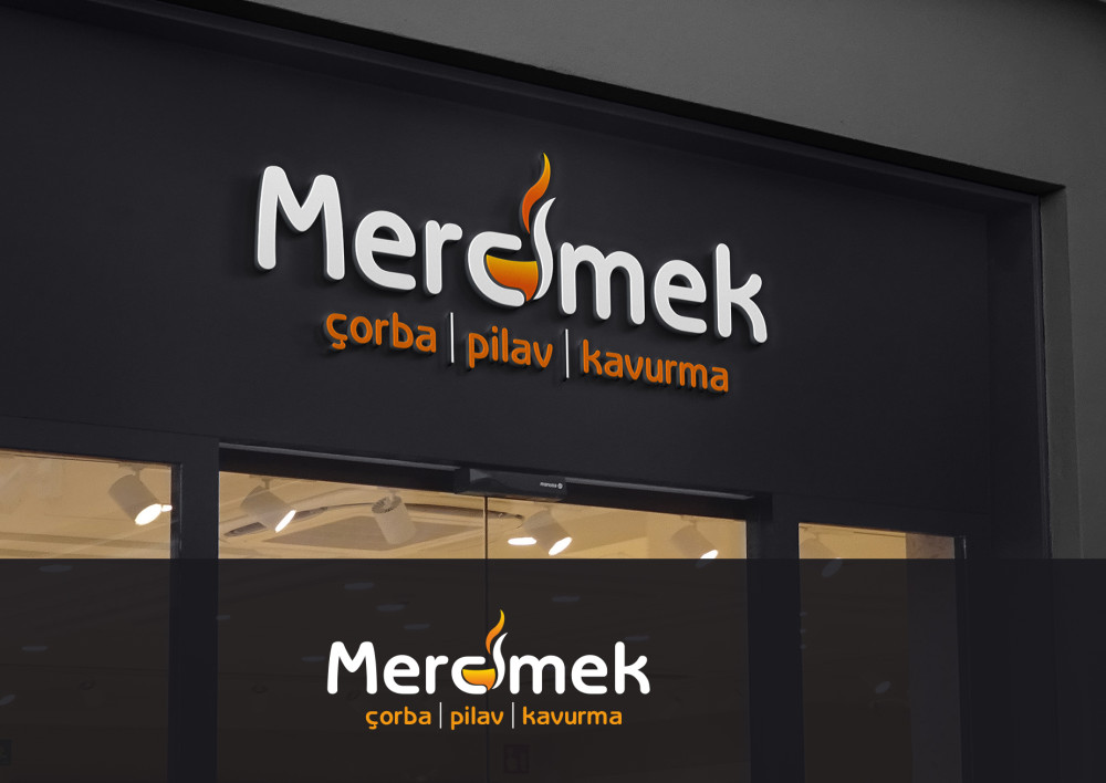 Çorba ve pilav dükkanı için logo
