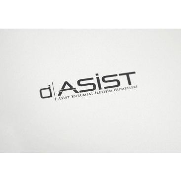 ASİST KURUMSAL İLETİŞİM İÇİN LOGO yarışmasına tasarımcı ermann tarafından sunulan  tasarım 