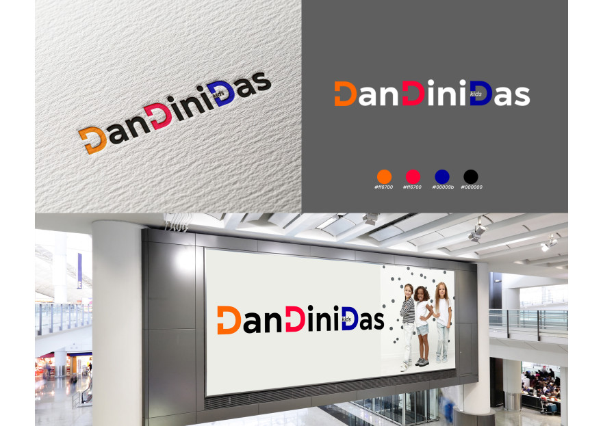 Bebek ve çocuk urunleri satan bir marka  yarışmasına tasarımcı pinkselldesign tarafından sunulan  tasarım 