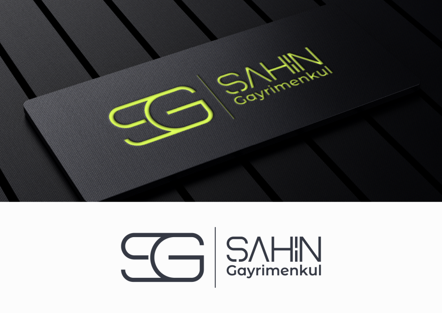 Şahin Gayrimenkul Logo + Kurumsal Kimlik yarışmasına tasarımcı MS™ tarafından sunulan  tasarım 