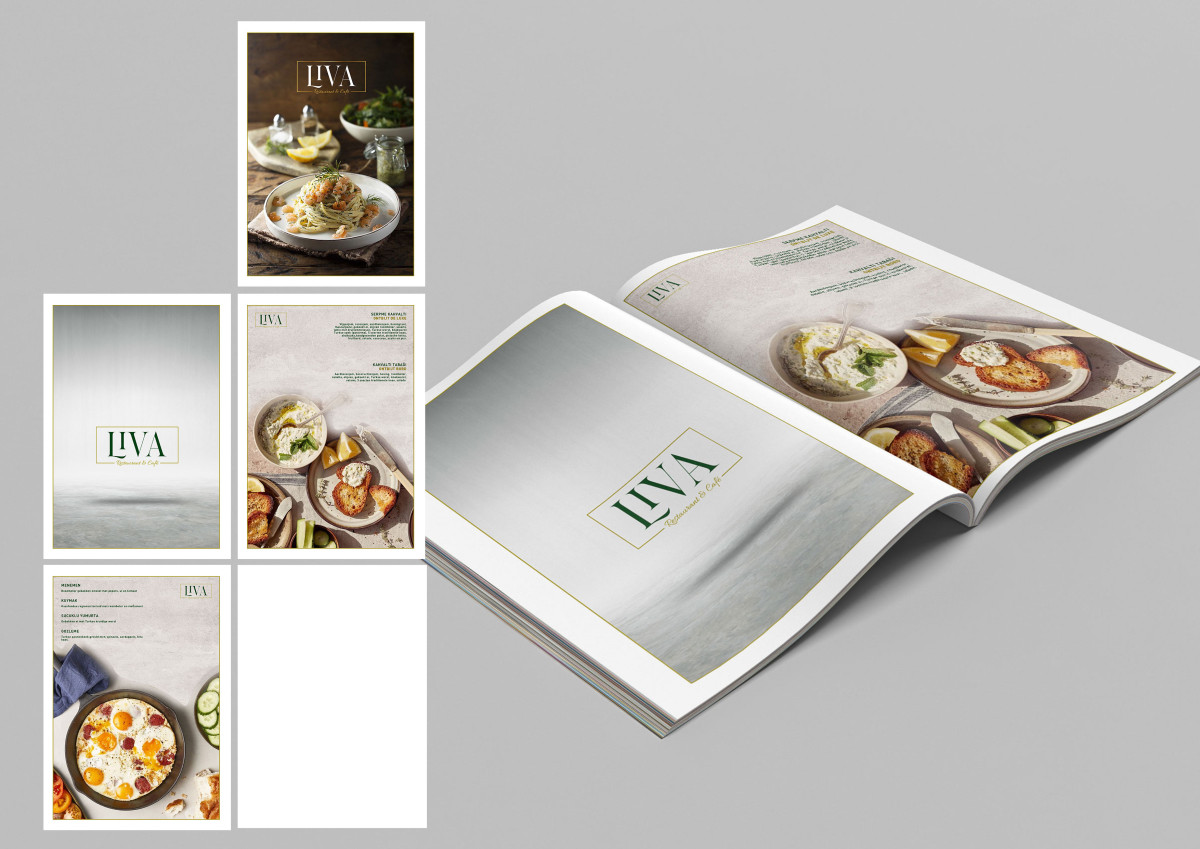 Tasarlayan fatfat-Restoran cafe tarzı menü tasarımı 
