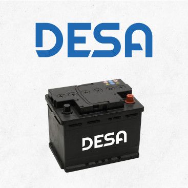 DESA  için logo tasarımı (akü -enerji) yarışmasına tasarımcı TahaAktas tarafından sunulan  tasarım 