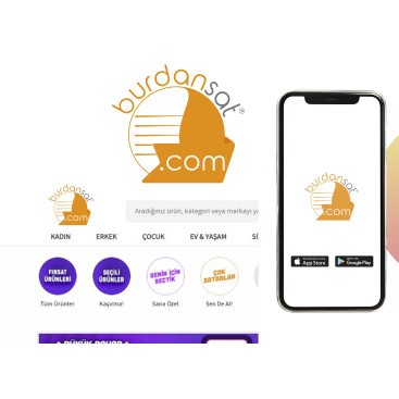 Burdansat.com yarışmasına tasarımcı EKVATOR tarafından sunulan  tasarım 