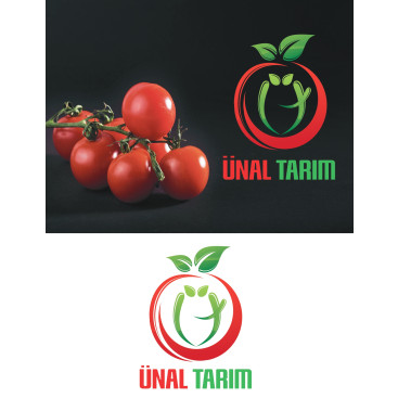 Tarım çiftçi domates gübre zirai bayii   yarışmasına tasarımcı myben design tarafından sunulan  tasarım 