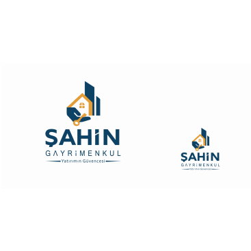 Şahin Gayrimenkul Logo + Kurumsal Kimlik yarışmasına tasarımcı izdüsümü tarafından sunulan  tasarım 